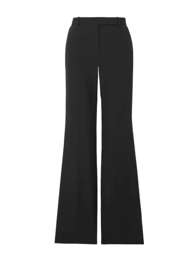 Crepe Bootcut Pants