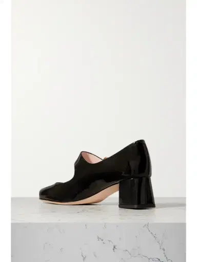 Roger Vivier Très Vivier 45 Crystal-embellished Patent-leather Mary Jane Pumps | Thumbnail 3 Roger Vivier Très Vivier 45 Crystal-embellished Patent-leather Mary Jane Pumps | Thumbnail 3