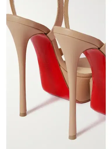 Christian Louboutin Loubi Queen Alta 150 Leather Platform Pumps | Thumbnail 4 Christian Louboutin Loubi Queen Alta 150 Leather Platform Pumps | Thumbnail 4