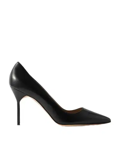 Manolo Blahnik Bb 90 Leather Pumps | Thumbnail 1 Manolo Blahnik Bb 90 Leather Pumps | Thumbnail 1