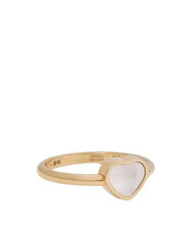 Chopard My Happy Hearts 18-karat Rose Gold Mother-of-pearl Ring | Thumbnail 1