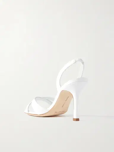 Manolo Blahnik Callasli 90 Leather Slingback Sandals | Thumbnail 3 Manolo Blahnik Callasli 90 Leather Slingback Sandals | Thumbnail 3