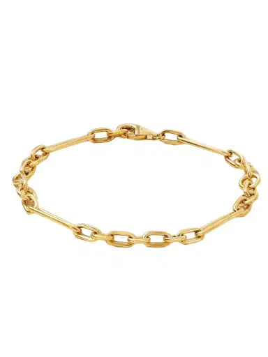 Foundrae Small Mixed Clip 18-karat Gold Bracelet | Thumbnail 1