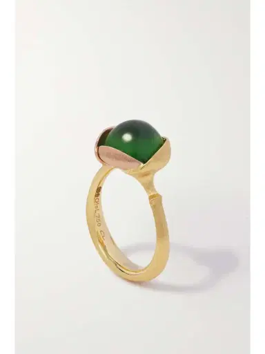 OLE LYNGGAARD COPENHAGEN Lotus 18-karat Yellow And Rose Gold Serpentine Ring | Thumbnail 5 OLE LYNGGAARD COPENHAGEN Lotus 18-karat Yellow And Rose Gold Serpentine Ring | Thumbnail 5