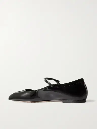 aeyde Uma Patent-leather Mary Jane Ballet Flats | Thumbnail 3 aeyde Uma Patent-leather Mary Jane Ballet Flats | Thumbnail 3