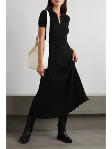 Gabriela Hearst Amor Ribbed Silk And Cashmere-blend Maxi Dress | Thumbnail 2 Gabriela Hearst Amor Ribbed Silk And Cashmere-blend Maxi Dress | Thumbnail 2