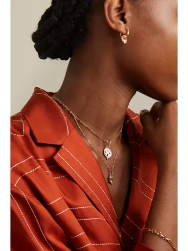 Foundrae Reverie 18-karat Gold Diamond Single Hoop Earring | Thumbnail 2 Foundrae Reverie 18-karat Gold Diamond Single Hoop Earring | Thumbnail 2