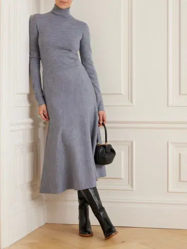 Gabriela Hearst Freddie Wool, Cashmere And Silk-blend Midi Skirt | Thumbnail 2 Gabriela Hearst Freddie Wool, Cashmere And Silk-blend Midi Skirt | Thumbnail 2
