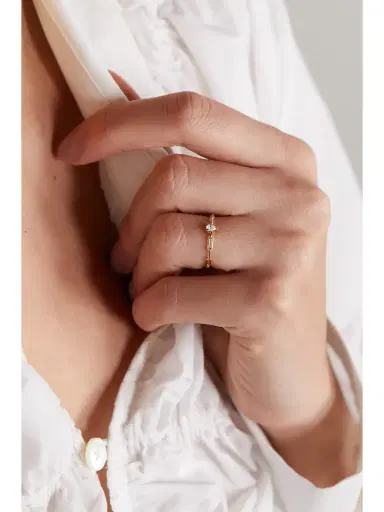 Yvonne Léon 18-karat Gold Diamond Ring | Thumbnail 2