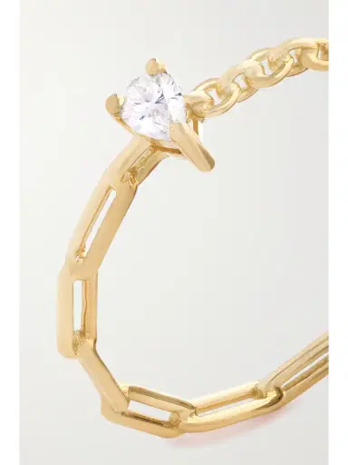 Yvonne Léon 18-karat Gold Diamond Ring | Thumbnail 3