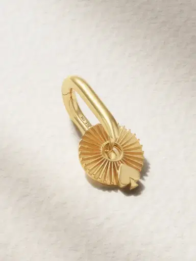 Foundrae Reverie 18-karat Gold Single Hoop Earring | Thumbnail 1