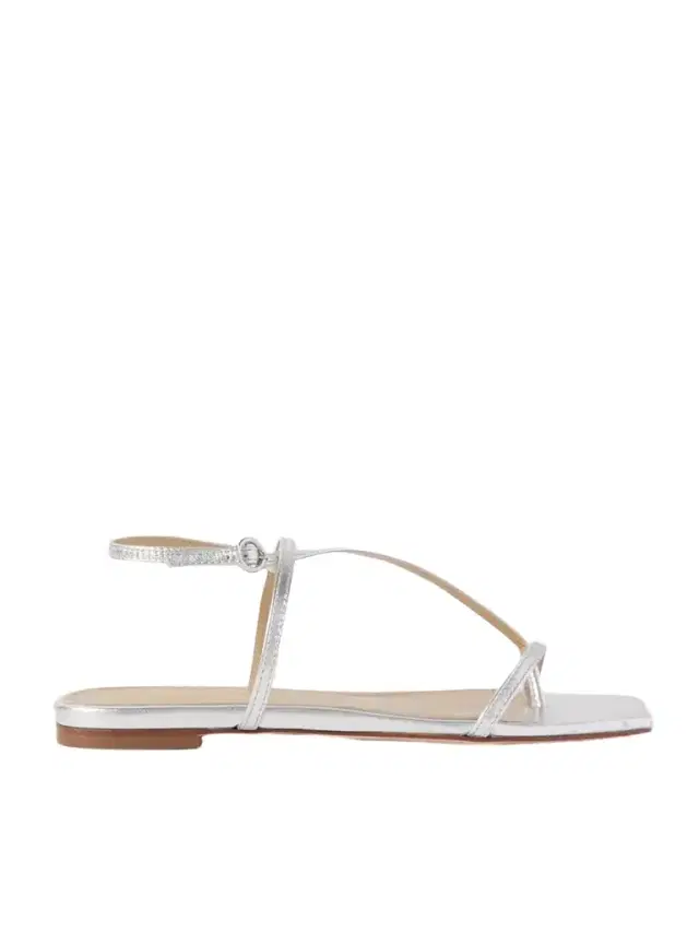Ella Metallic Leather Sandals