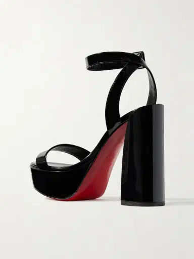 Christian Louboutin Movida Sabina 130 Patent-leather Platform Sandals | Thumbnail 3