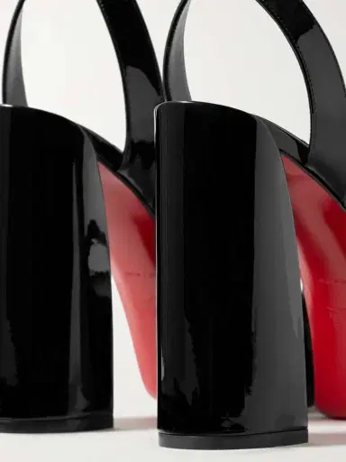Christian Louboutin Movida Sabina 130 Patent-leather Platform Sandals | Thumbnail 4