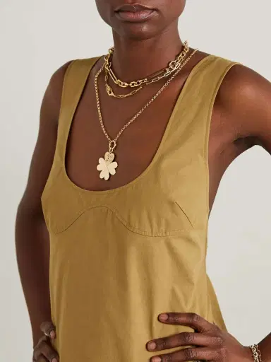 Foundrae Medium 18-karat Gold Necklace | Thumbnail 5