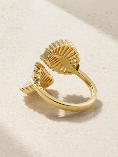 Anita Ko Palm Leaf 18-karat Gold Diamond Ring | Thumbnail 3 Anita Ko Palm Leaf 18-karat Gold Diamond Ring | Thumbnail 3