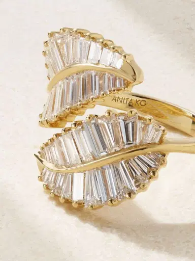 Anita Ko Palm Leaf 18-karat Gold Diamond Ring | Thumbnail 4 Anita Ko Palm Leaf 18-karat Gold Diamond Ring | Thumbnail 4
