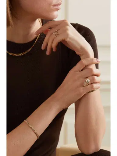 Anita Ko Palm Leaf 18-karat Gold Diamond Ring | Thumbnail 5 Anita Ko Palm Leaf 18-karat Gold Diamond Ring | Thumbnail 5