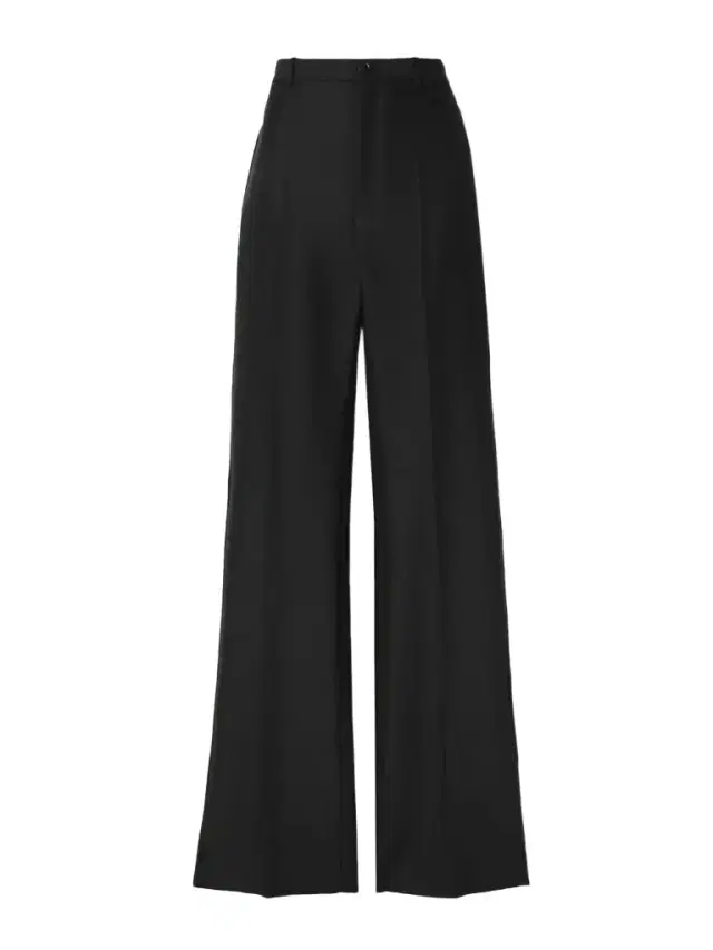 Wool And Mohair-blend Wide-leg Pants