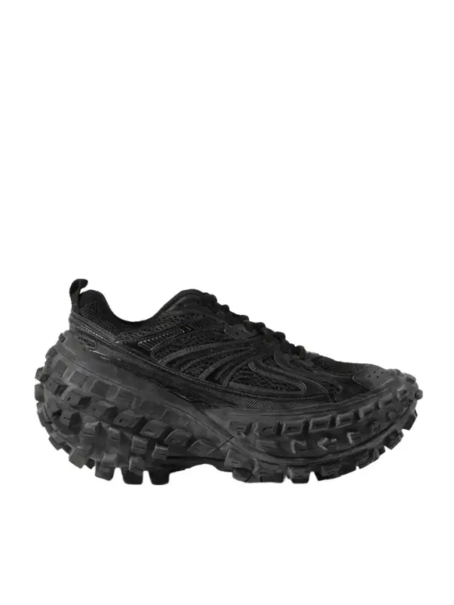 Bouncer Mesh And Rubber Platform Sneakers