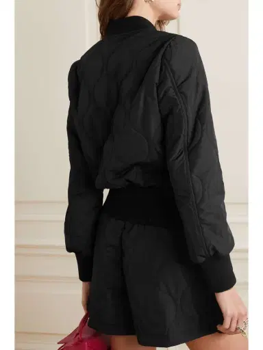 JETSET Narisse Quilted Shell Bomber Jacket | Thumbnail 4