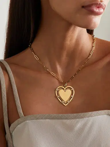 Foundrae True Love 18-karat Gold Diamond Pendant | Thumbnail 2 Foundrae True Love 18-karat Gold Diamond Pendant | Thumbnail 2