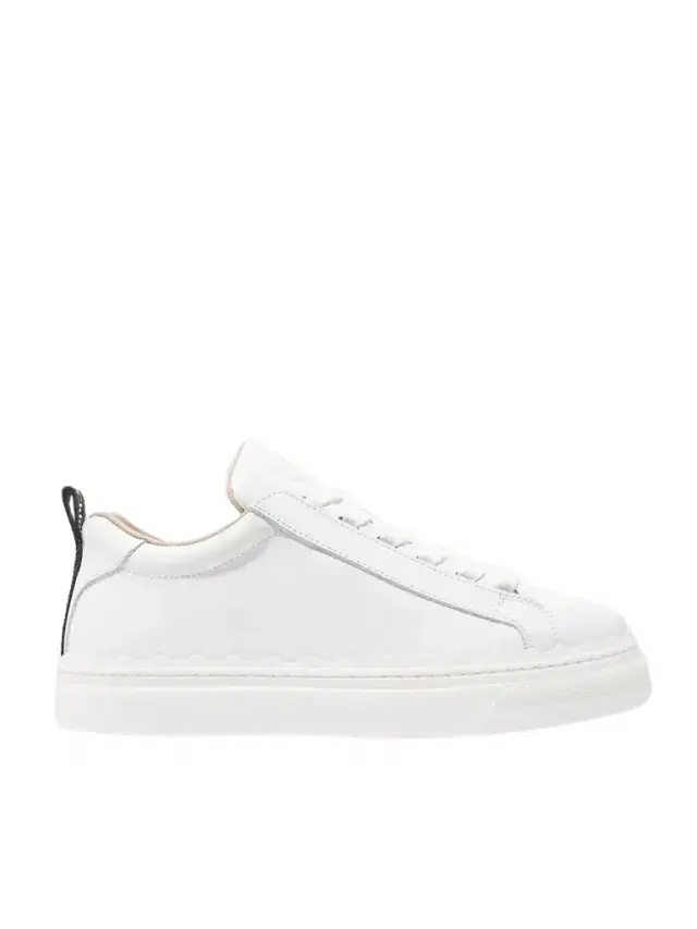 + Net Sustain Lauren Scalloped Leather Sneakers
