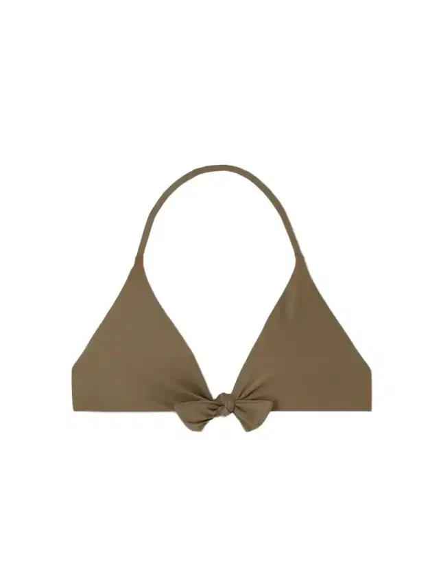 Bow-detailed Halterneck Bikini Top