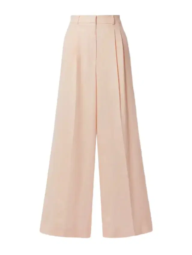 Loro Piana Nyack Pleated Linen And Wool-blend Wide-leg Pants