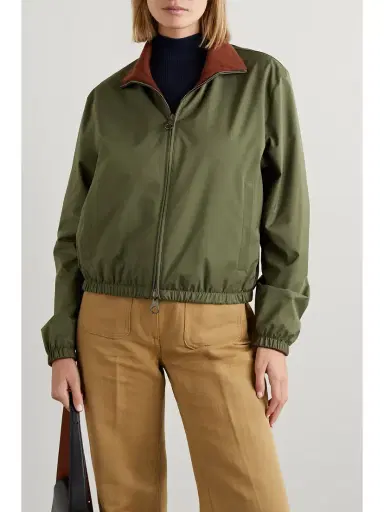 Loro Piana Reversible Shell And Cashmere Bomber Jacket | Thumbnail 3 Loro Piana Reversible Shell And Cashmere Bomber Jacket | Thumbnail 3