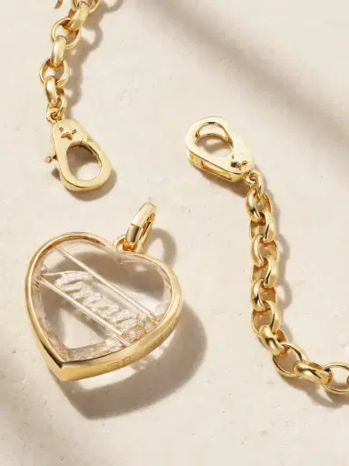 Foundrae 18-karat Gold, Quartz And Diamond Necklace | Thumbnail 3 Foundrae 18-karat Gold, Quartz And Diamond Necklace | Thumbnail 3