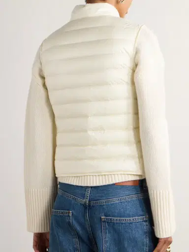 Moncler Liane Quilted Shell Down Vest | Thumbnail 4 Moncler Liane Quilted Shell Down Vest | Thumbnail 4