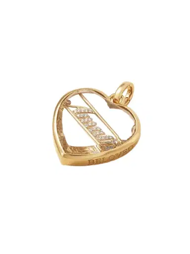 Foundrae Amate 18-karat Gold, Quartz And Diamond Pendant | Thumbnail 1
