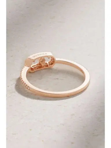 Messika Move Uno 18-karat Rose Gold Diamond Ring | Thumbnail 3 Messika Move Uno 18-karat Rose Gold Diamond Ring | Thumbnail 3