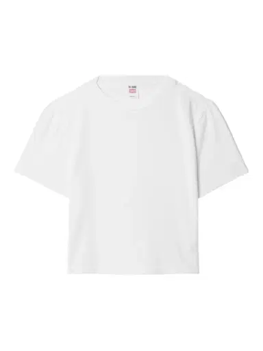 RE/DONE + Hanes Micro Cropped Cotton-jersey T-shirt | Thumbnail 1