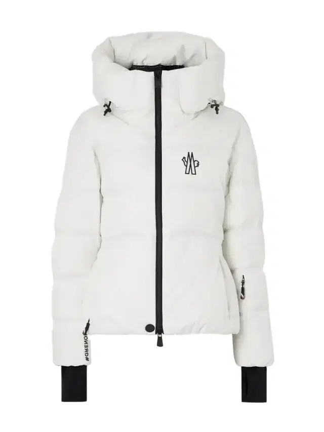 Bouquetin Belted Quilted Down Ski Jacket