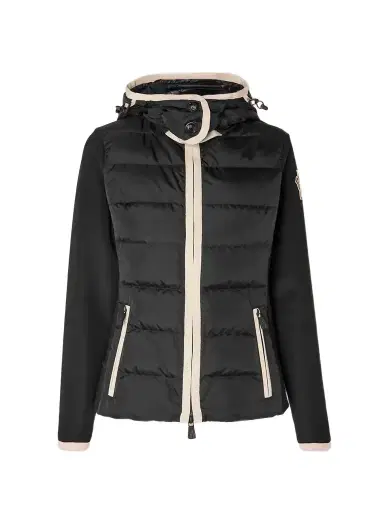 Moncler Grenoble Hooded Paneled Twill And Quilted Stretch-shell Down Jacket | Thumbnail 1 Moncler Grenoble Hooded Paneled Twill And Quilted Stretch-shell Down Jacket | Thumbnail 1