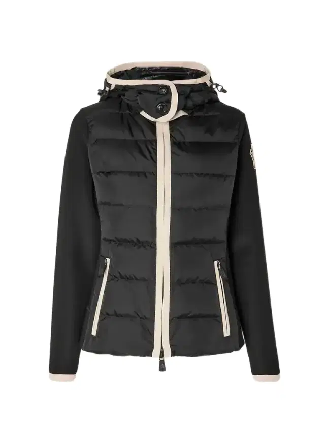 Hooded Paneled Twill And Quilted Stretch-shell Down Jacket