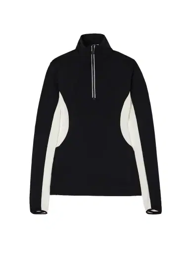 Moncler Grenoble Two-tone Stretch-jersey Base Layer | Thumbnail 1 Moncler Grenoble Two-tone Stretch-jersey Base Layer | Thumbnail 1