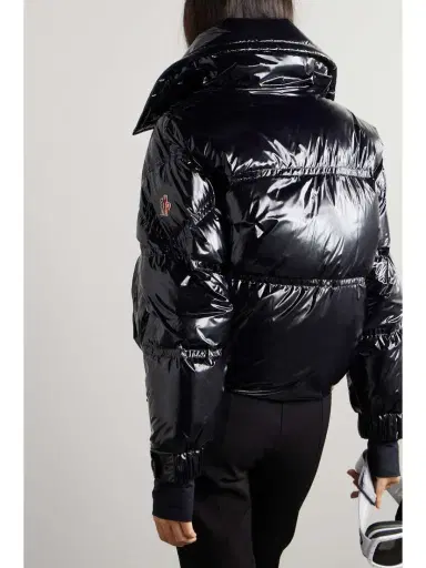 Moncler Grenoble Cluses Appliquéd Quilted Padded Down Ski Jacket | Thumbnail 3 Moncler Grenoble Cluses Appliquéd Quilted Padded Down Ski Jacket | Thumbnail 3