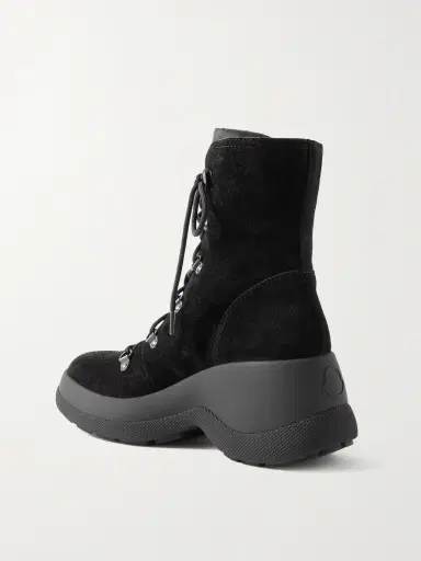 Moncler Resile Trek Shell-trimmed Suede Ankle Boots | Thumbnail 3 Moncler Resile Trek Shell-trimmed Suede Ankle Boots | Thumbnail 3