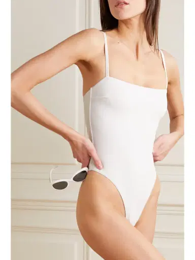 Matteau Petite Square Recycled-seersucker Swimsuit | Thumbnail 2