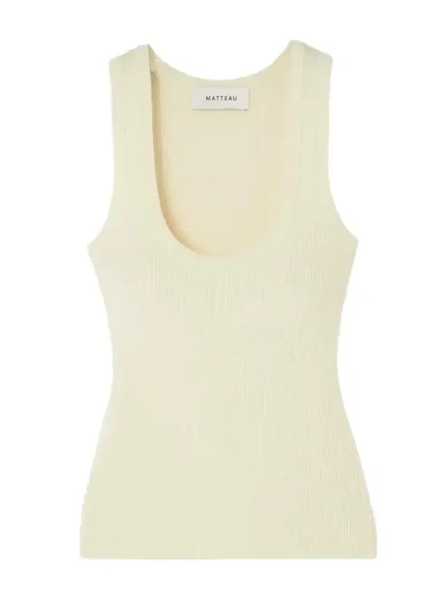 + Net Sustain Ribbed-knit Tank