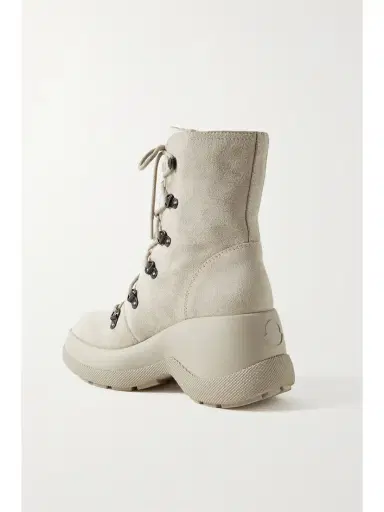 Moncler Resile Trek Shell-trimmed Suede Ankle Boots | Thumbnail 3 Moncler Resile Trek Shell-trimmed Suede Ankle Boots | Thumbnail 3
