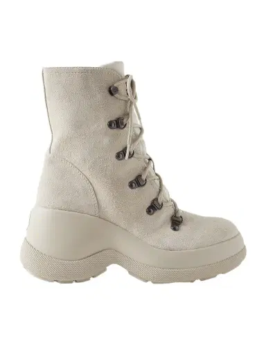 Moncler Resile Trek Shell-trimmed Suede Ankle Boots | Thumbnail 1 Moncler Resile Trek Shell-trimmed Suede Ankle Boots | Thumbnail 1