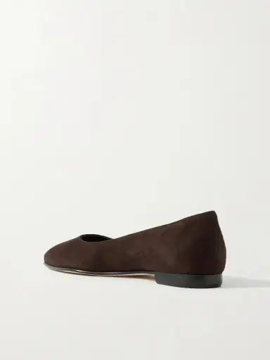 Manolo Blahnik Gelista Suede Ballet Flats | Thumbnail 3 Manolo Blahnik Gelista Suede Ballet Flats | Thumbnail 3