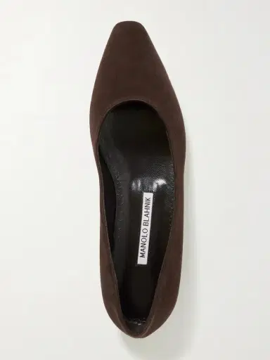 Manolo Blahnik Gelista Suede Ballet Flats | Thumbnail 5 Manolo Blahnik Gelista Suede Ballet Flats | Thumbnail 5