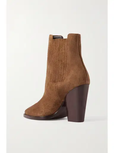 Saint Laurent Theo Suede Ankle Boots | Thumbnail 3 Saint Laurent Theo Suede Ankle Boots | Thumbnail 3