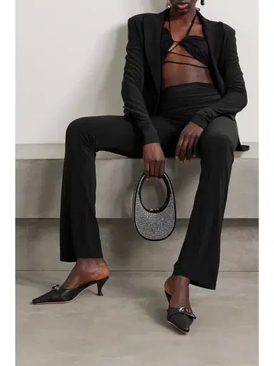 Norma Kamali Stretch-jersey Straight-leg Pants | Thumbnail 2