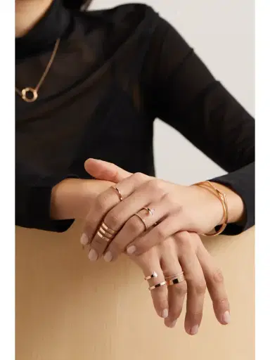 Repossi Serti Sur Vide 18-karat Rose Gold Diamond Ring | Thumbnail 6 Repossi Serti Sur Vide 18-karat Rose Gold Diamond Ring | Thumbnail 6